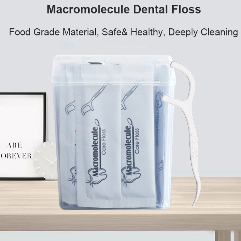 50 výběry soukromý štítek vysoce kvalitní dentálnínit box ústní hygiena individuálně zabalené balené porthpick přenosný zubnínit